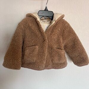 Zara Cozy Brown Kids Jacket